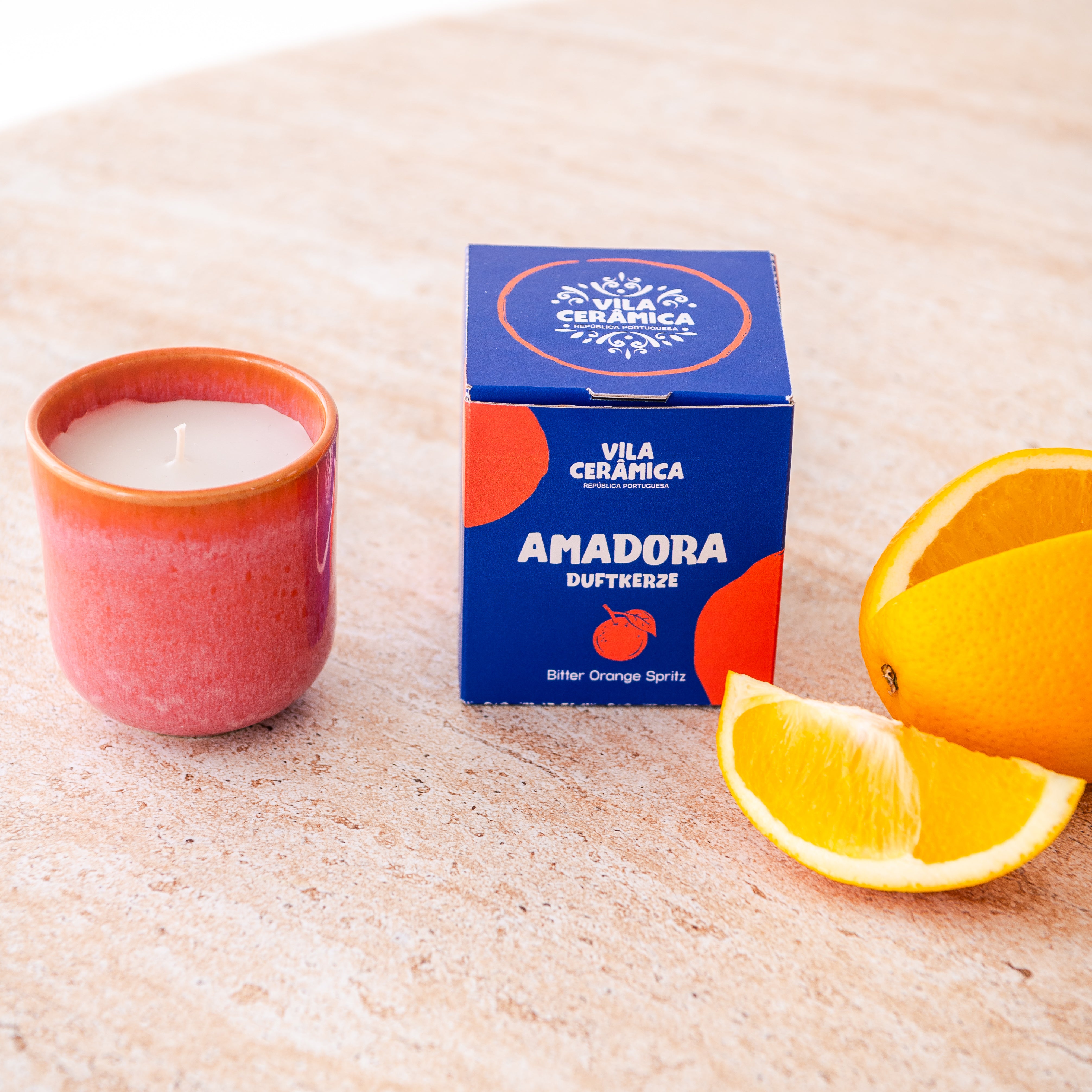Amadora Duftkerze – Keramik aus Portugal