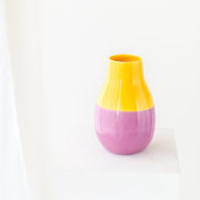 Vase Viseu Lila/Gelb