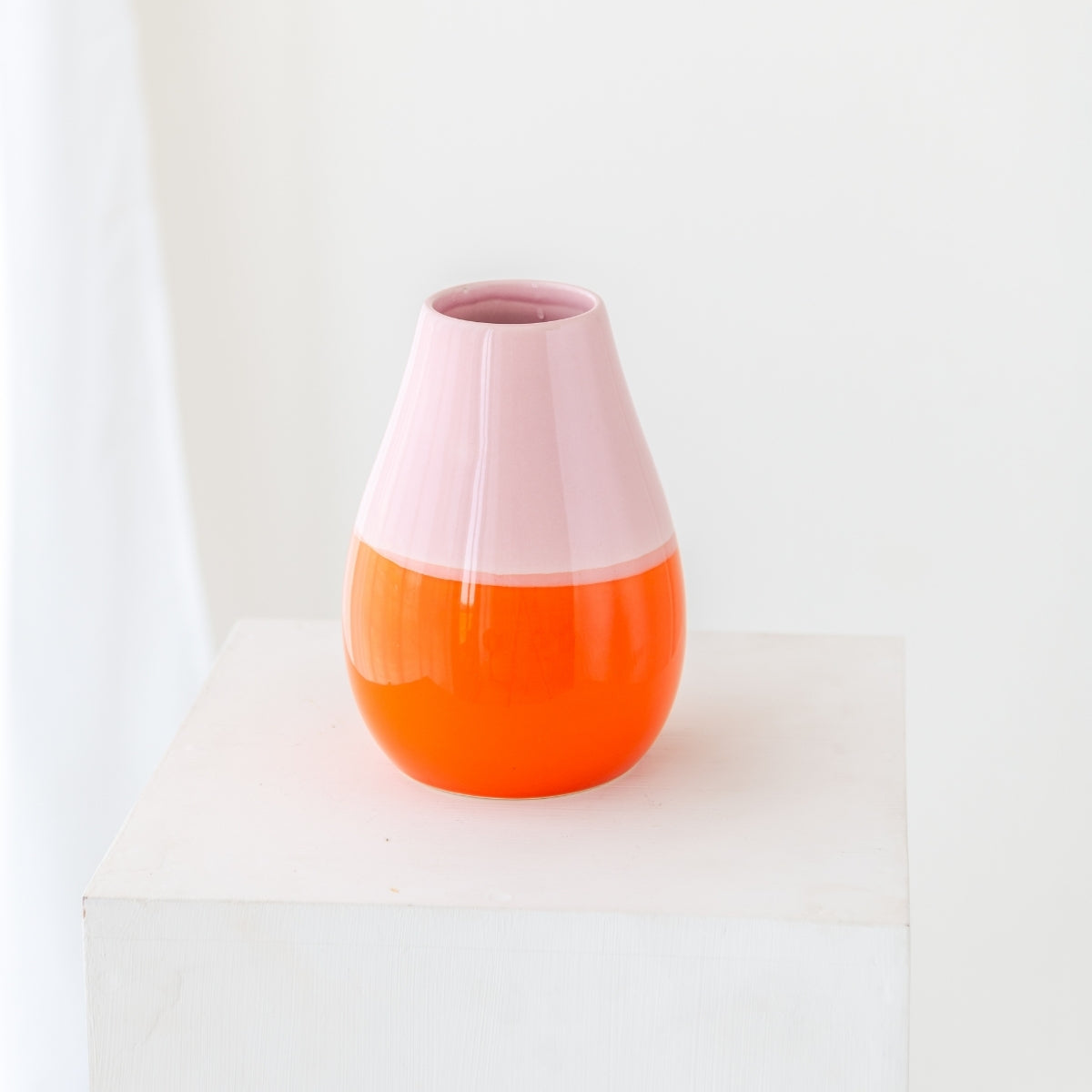 Vase Bica Orange/Rosa