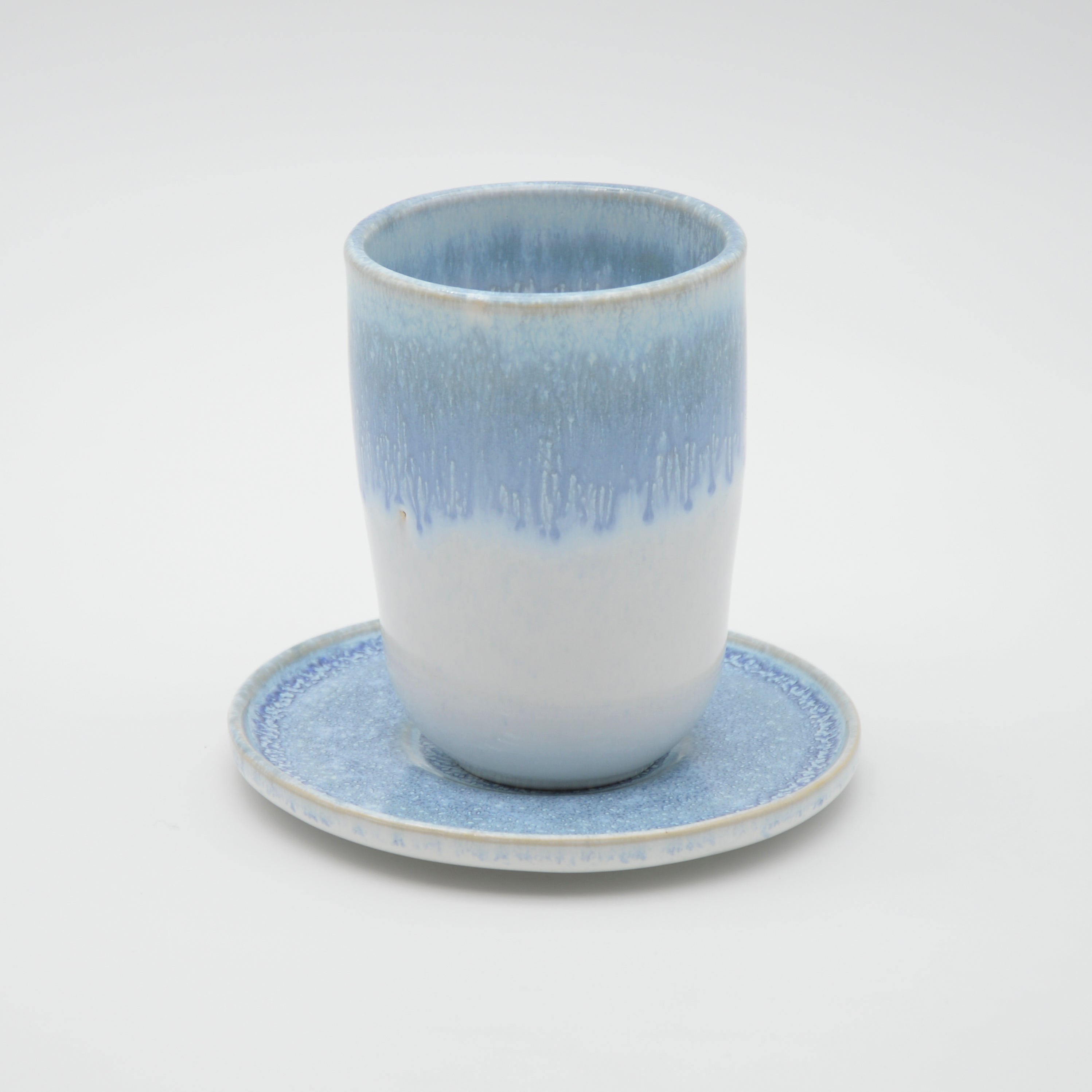 Amadora Untertasse Weiß/Blau