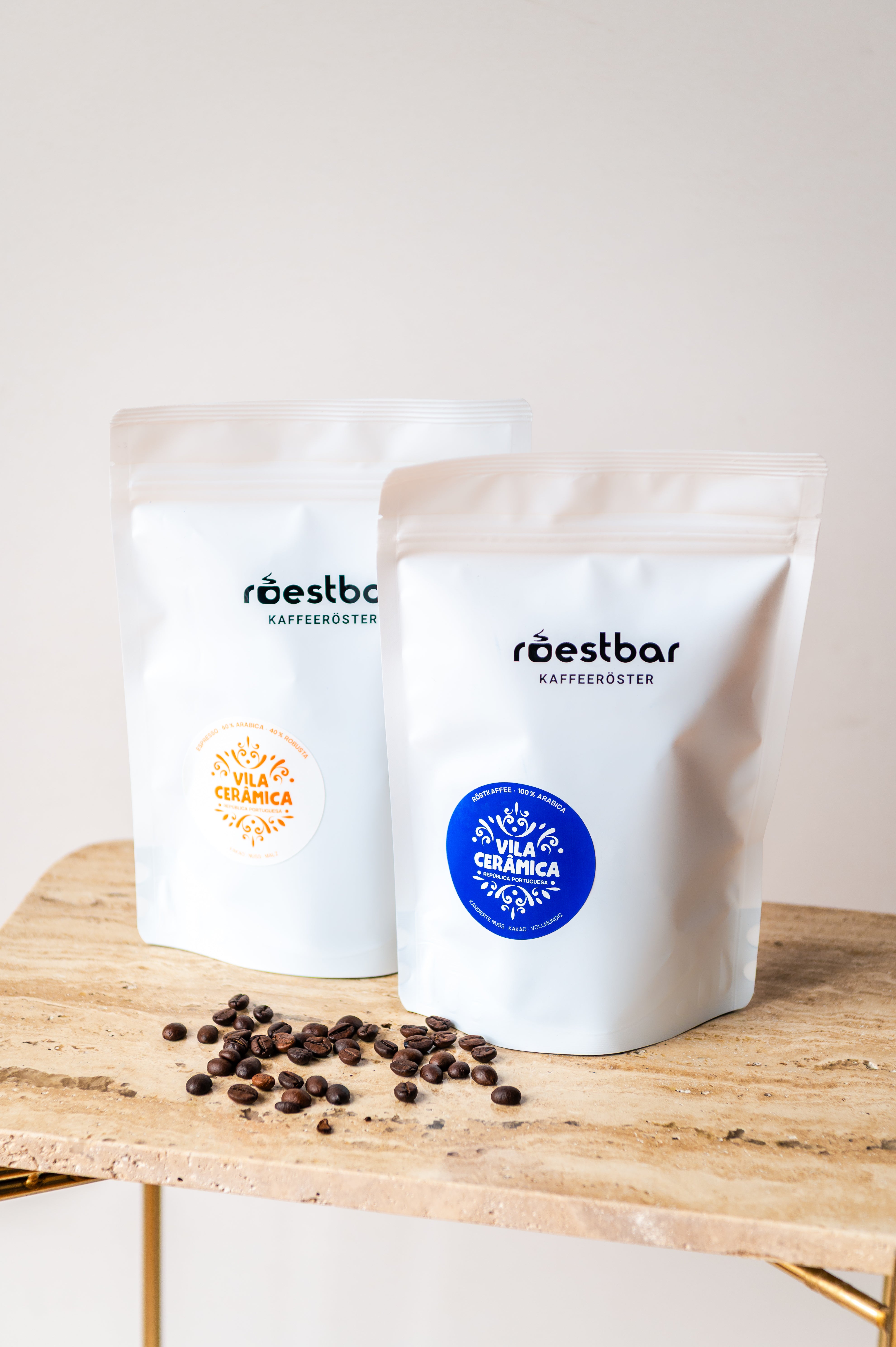 Roestbar x Vila Cerâmica Espressobohnen