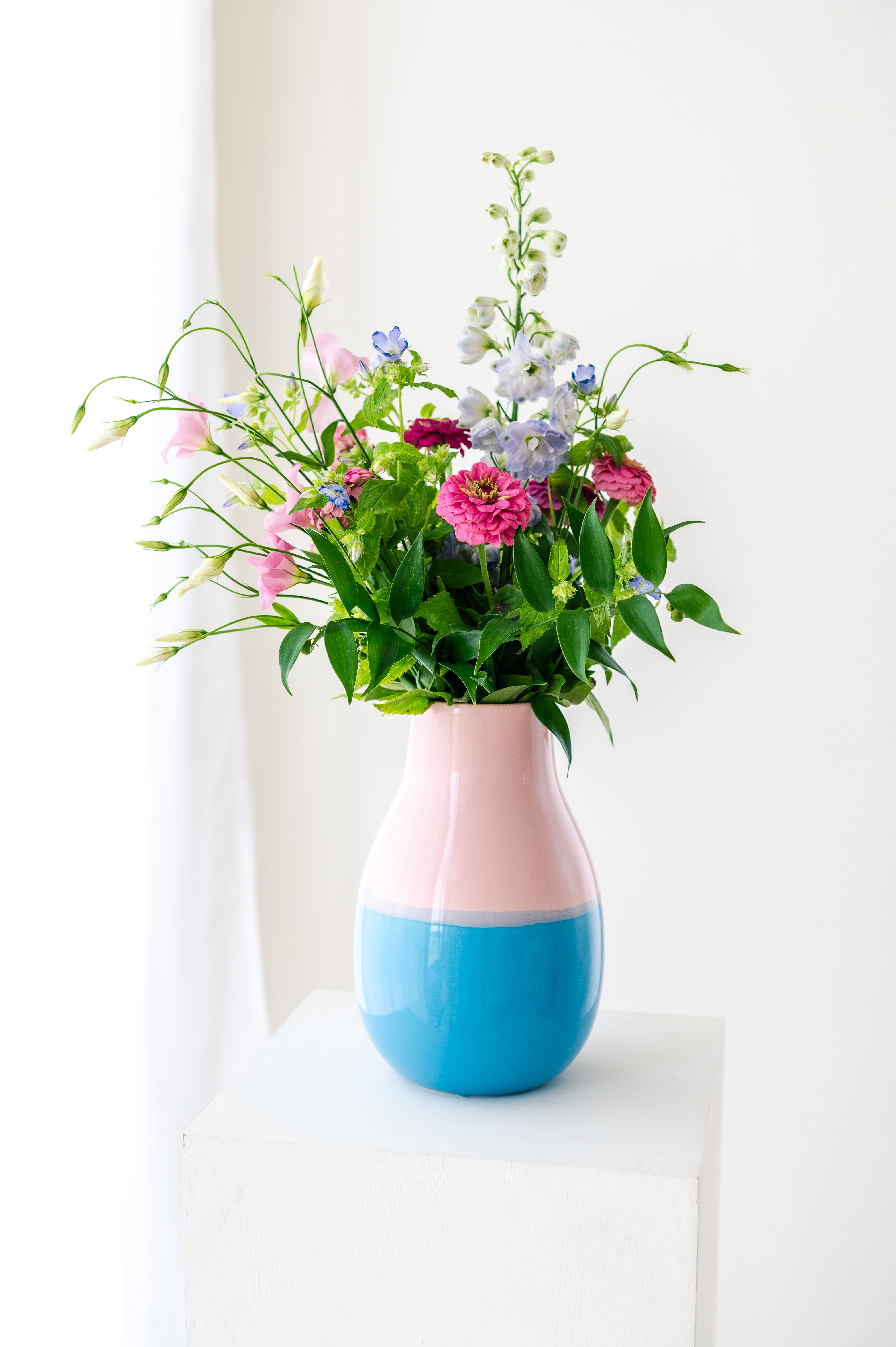 Vase Viseu Blau/Rosa