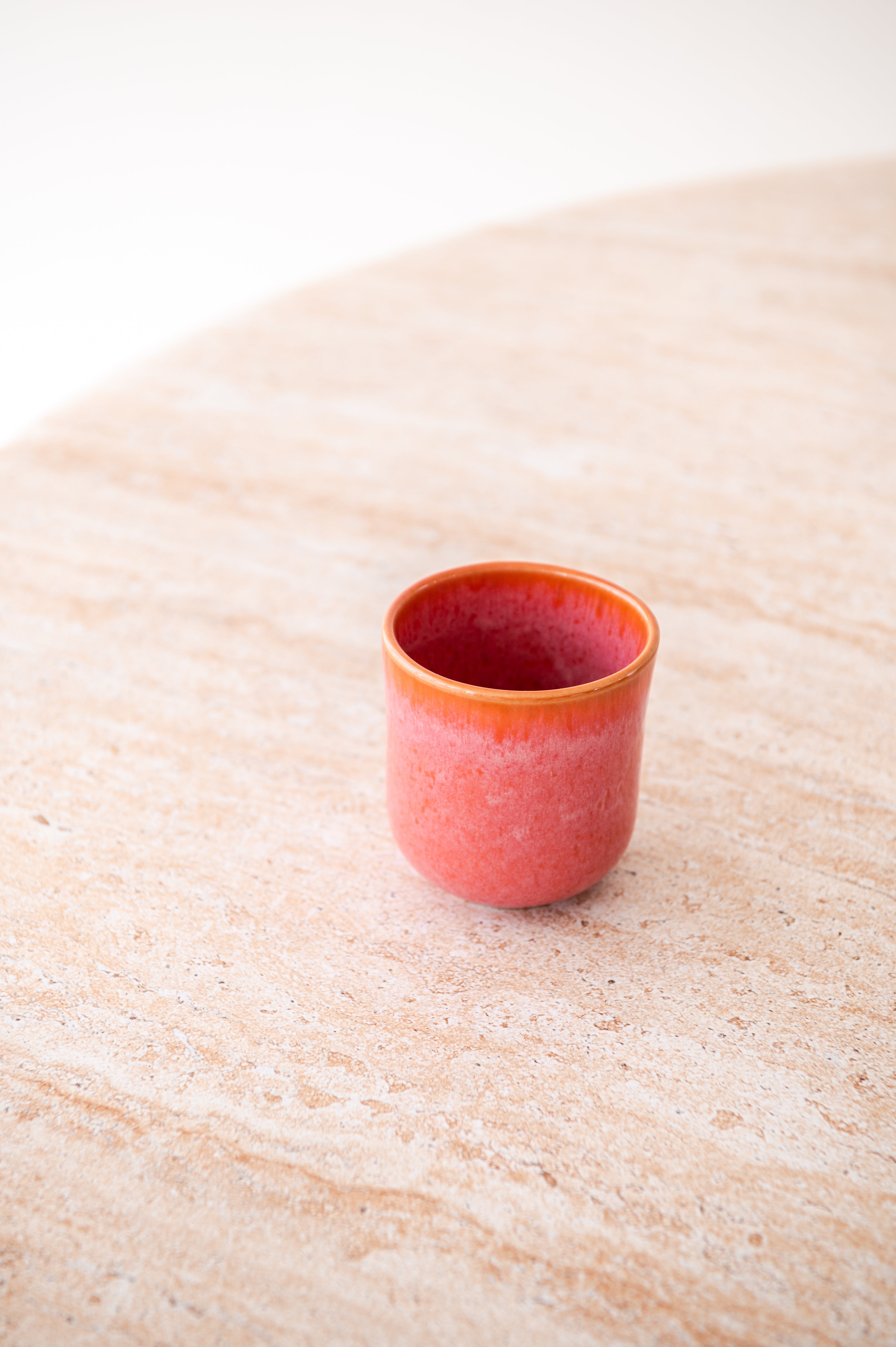 Amadora Becher Klein Orange