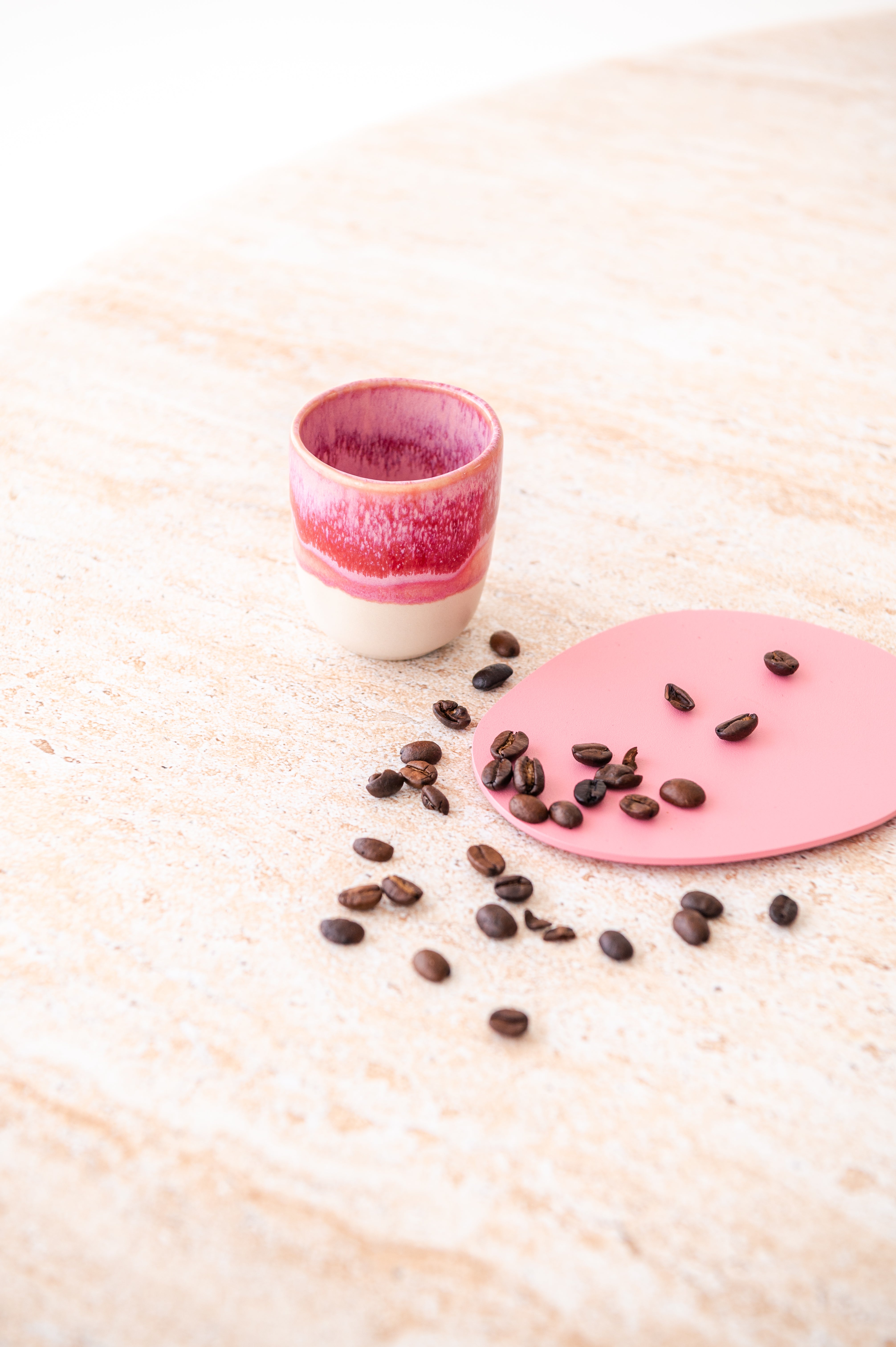 Coimbra Espresso Beige/Pink