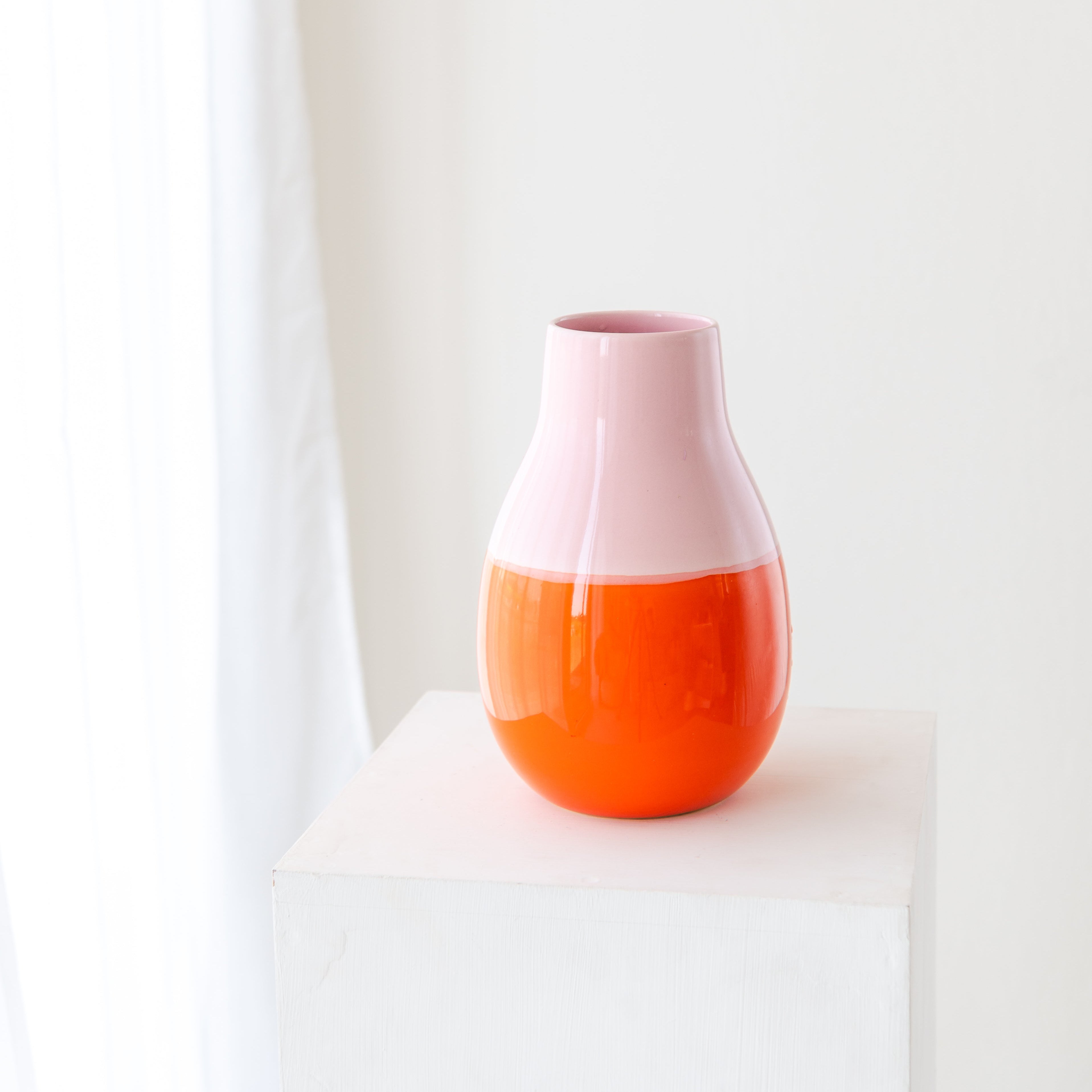 Vase Viseu Orange/Rosa