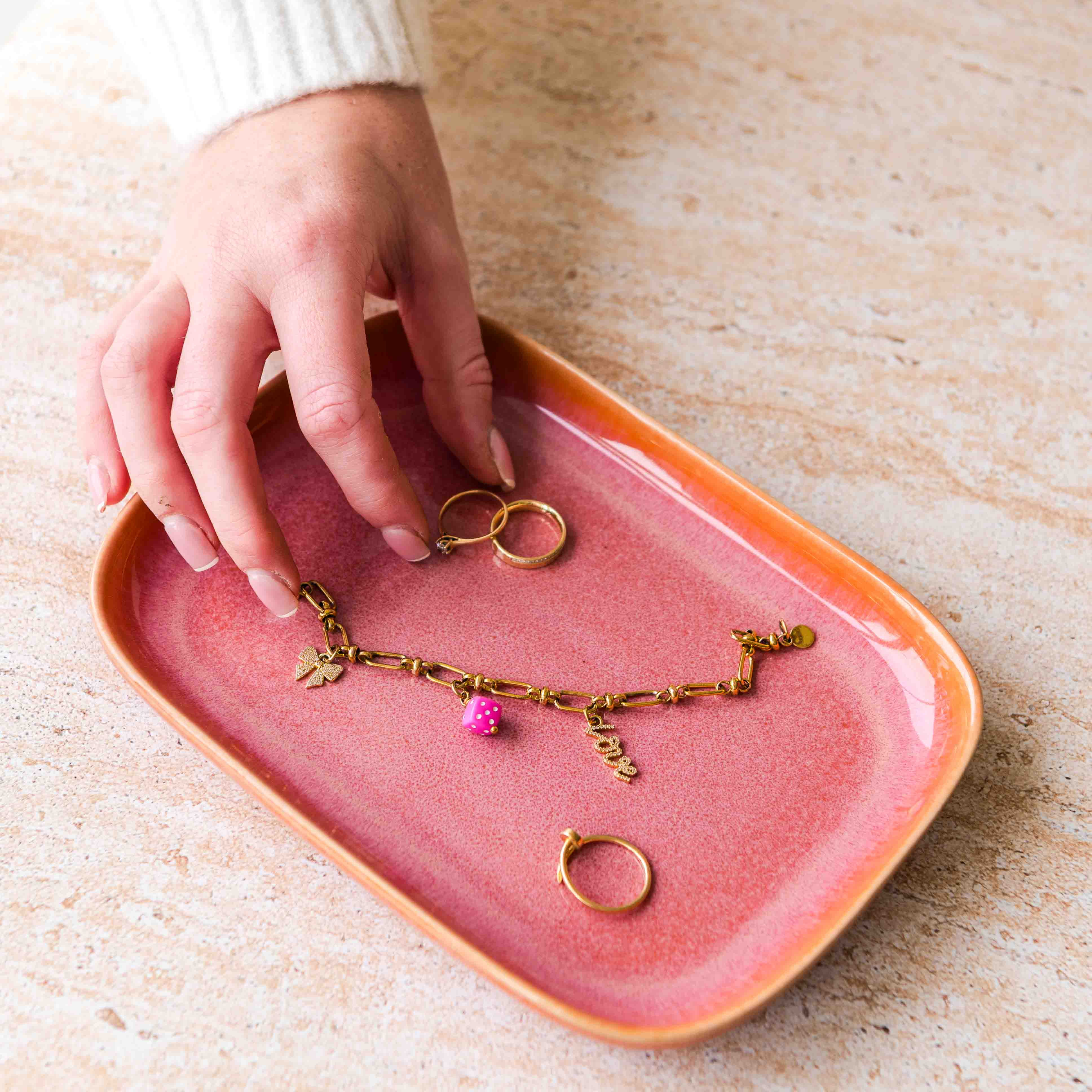 Boa Vista Servierplatte M Laranja