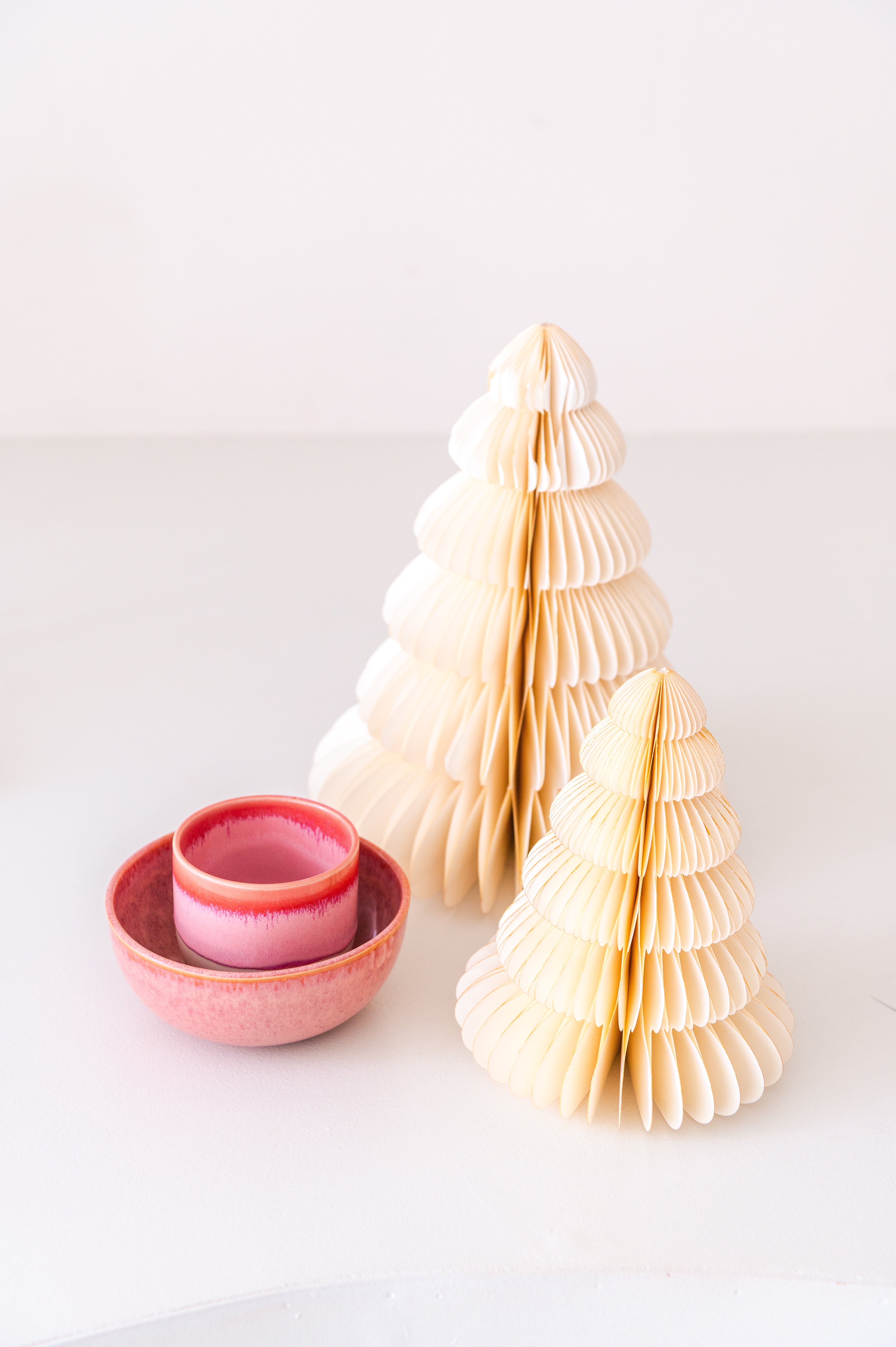 2er Geschenkset pink Coimbra Becher + Müslischale