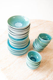 Amadora Geschirr-Set türkis 10 Personen