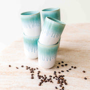 Amadora Becherset türkis 6 Personen