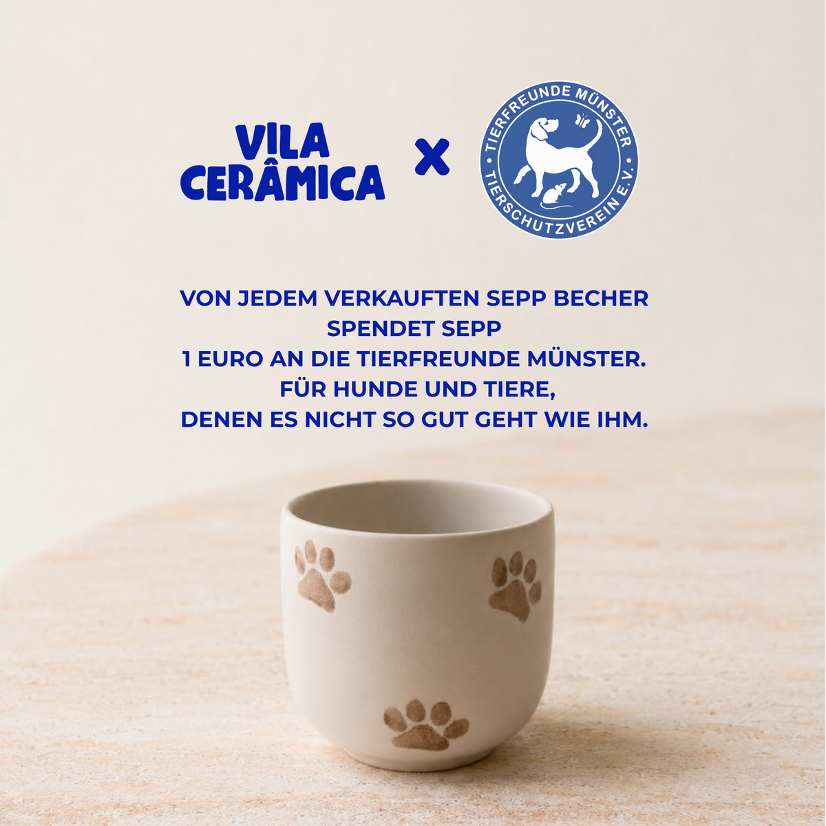 Coimbra Becher – handgefertigte Keramik aus Portugal